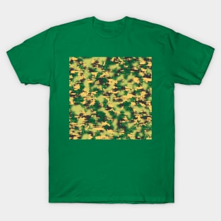 Yellow green Camouflage T-Shirt